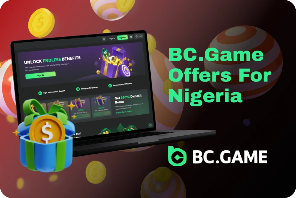 BC Game Nigeria offers