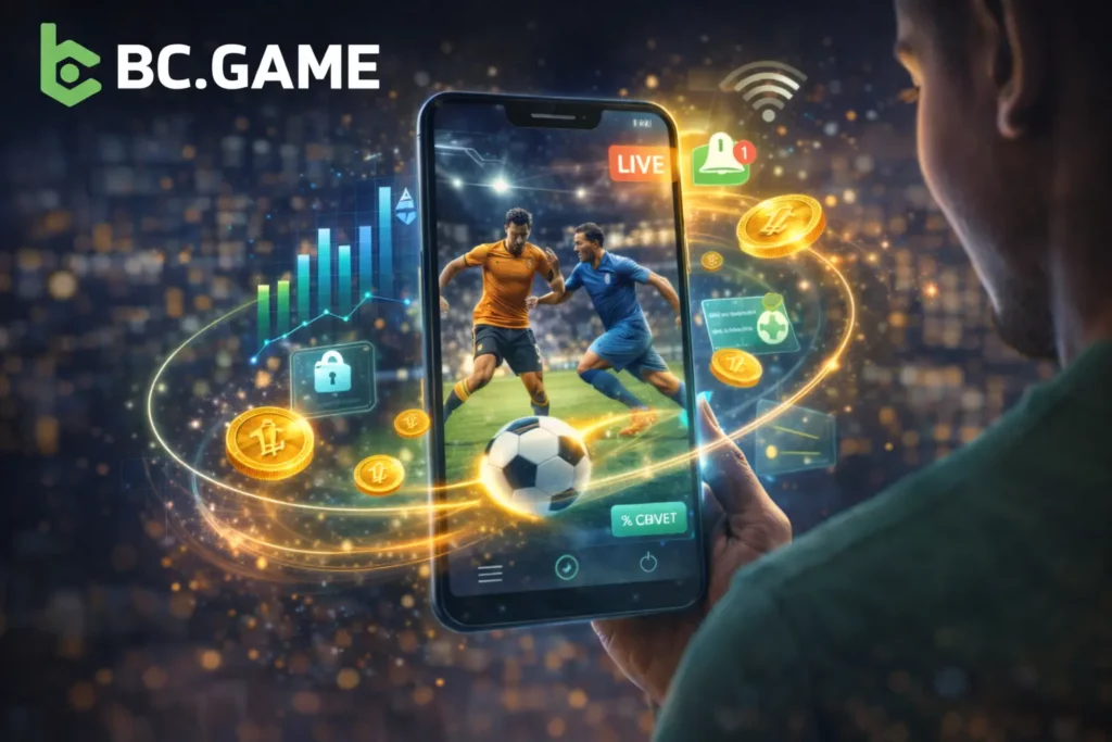 BC.Game Mobile App: Bet on Football Anywhere