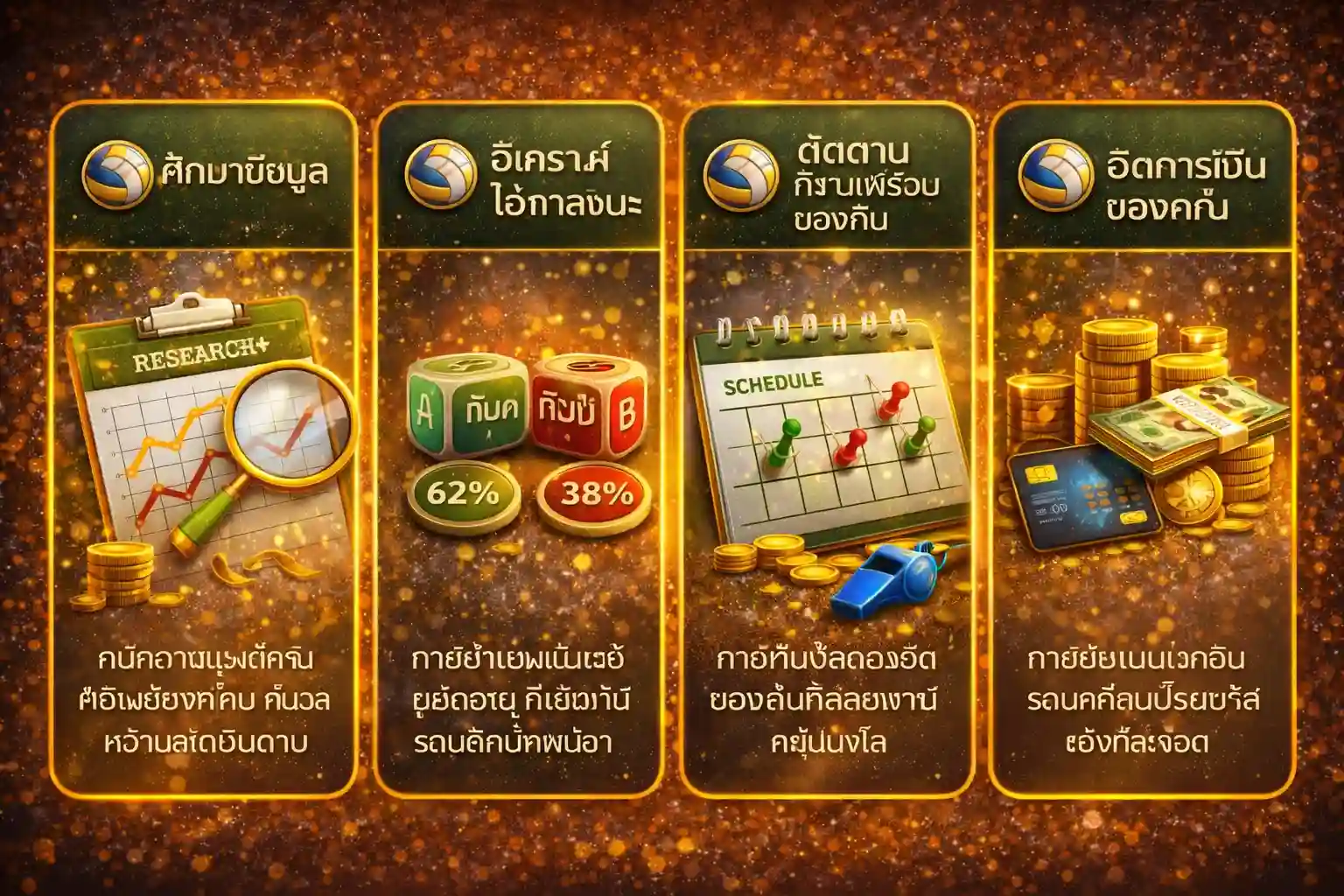 กลยุทธ์และคำแนะนำสำหรับ พนัน วอลเลย์บอล ให้มีโอกาสชนะ